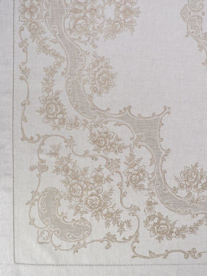 Скатерть жаккардовая "Подарочная" 150*150