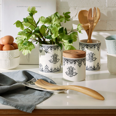 Банка для хранения большая Монограмма