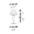 Настольная лампа Vistosi Novecento LT