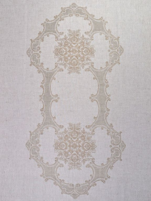 Скатерть жаккардовая "Подарочная" 150*150