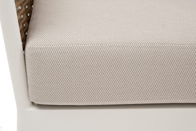 "Тоскана" лаунж-зона из искусственного ротанга, цвет соломенный